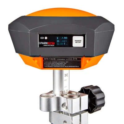 RTK mosaic Facet L-Band on pole front