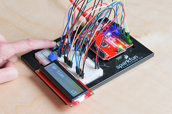 SparkFun Inventor's Kit Display Project