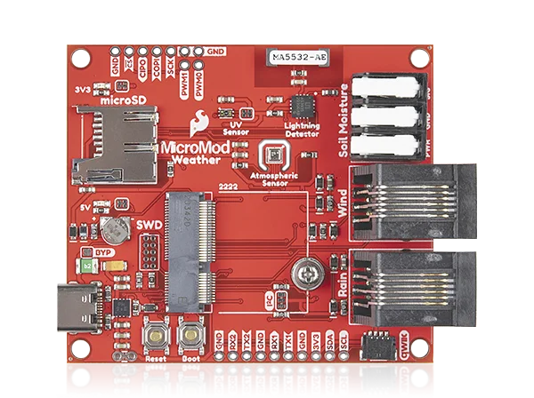 SparkFun MicroMod Weather Carrier Board