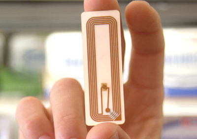 RFID Tag in hand