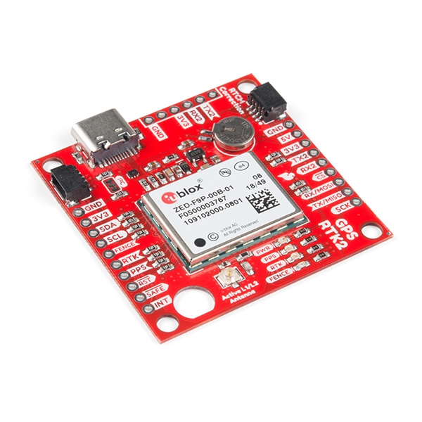 gpsロガ SparkFun GPS-RTK Board - NEO-M8P-2 (Qwiic) - SparkFun Electronics
