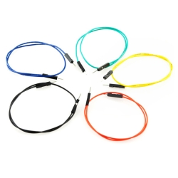 Jumper Wires Premium 12" M/M  Pack of 10