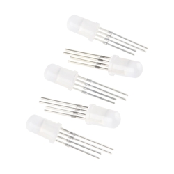 LED - RGB Addressable, PTH, 5mm Diffused (5 Pack)