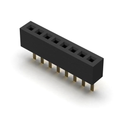 6-Pin Female Header, 1.0mm Pitch