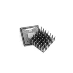 Heatsink - 27.94mm SQ, 6.35mm fin, Thermal Tape, Adhesive