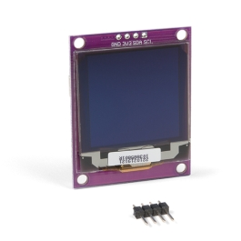 ぴぃ ページ Zio Qwiic OLED Display (1.5inch, 128x128) - SparkFun Electronics