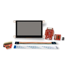 4D Systems SK-GEN4-43DCT Starter Kit w/ serial Pi adaptor - SparkFun ...