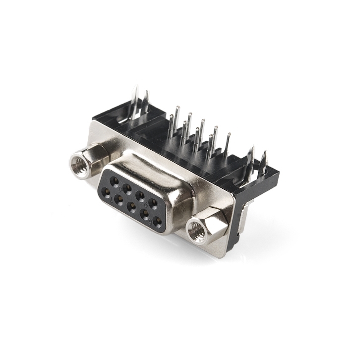 9 Pin Female Serial Connector - PCB Mount