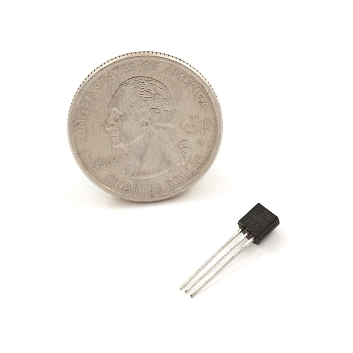 Transistor - NPN, 60V 200mA (2N3904)