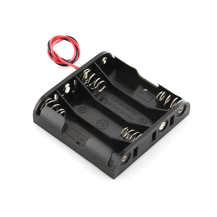 Battery Holder - 4xAA Square