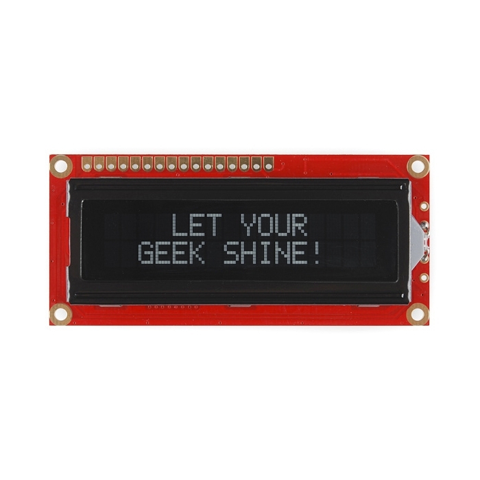 Basic 16x2 Character LCD - White on Black 5V