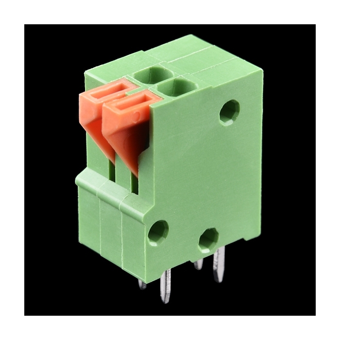 Spring Terminals - PCB Mount (2-Pin)