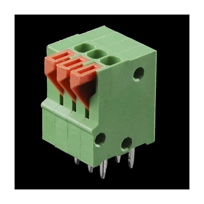 Spring Terminals - PCB Mount (3-Pin)