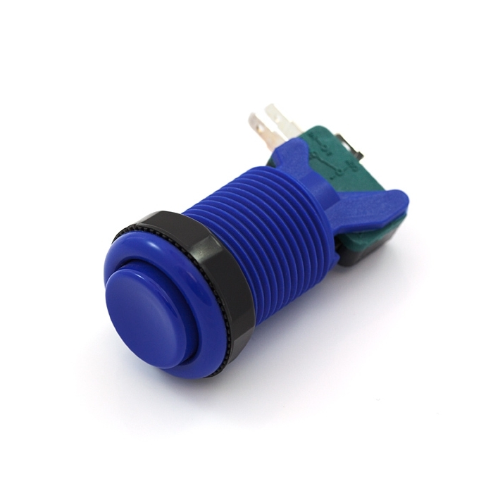 Concave Button - Blue