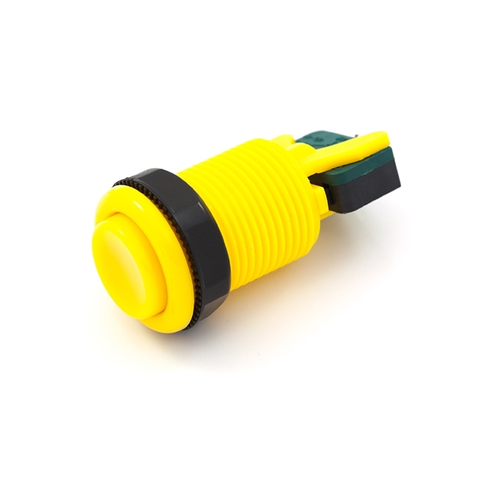 Concave Button - Yellow
