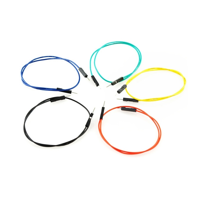 Jumper Wires Premium 12" M/M  Pack of 10