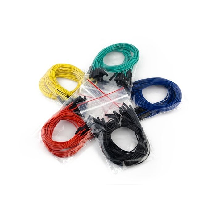 Jumper Wires Premium 12" F/F Pack of 100