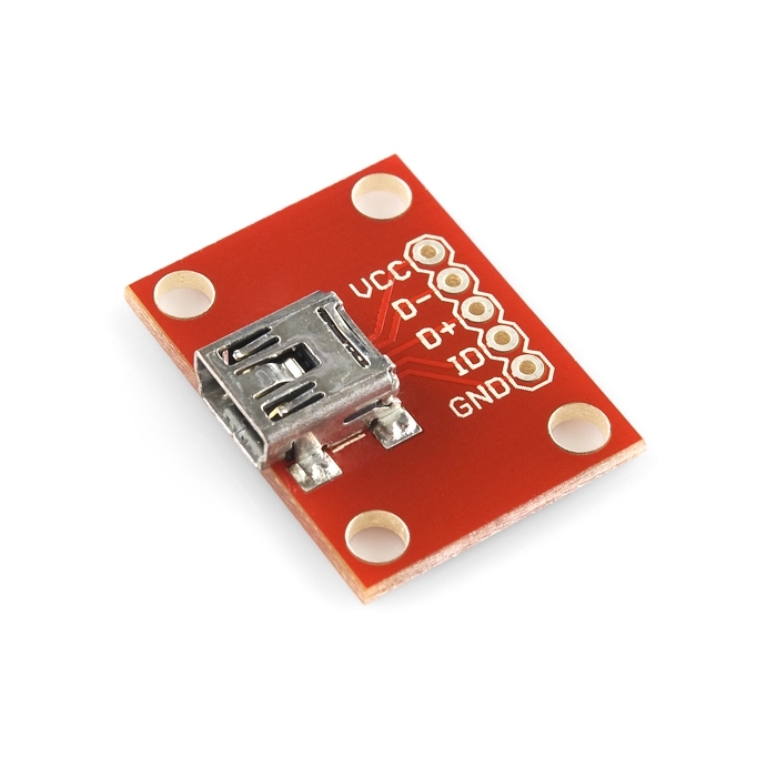 SparkFun USB Mini-B Breakout