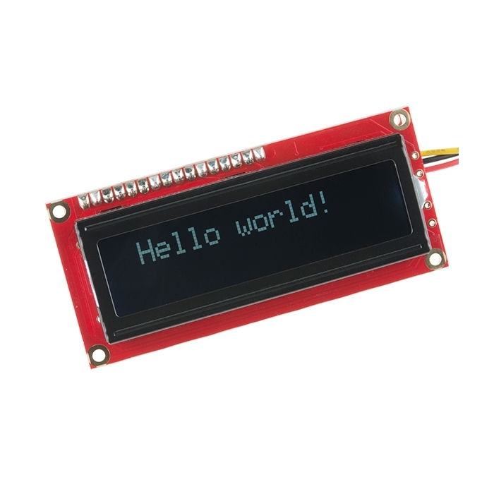 SparkFun Serial Enabled LCD Kit