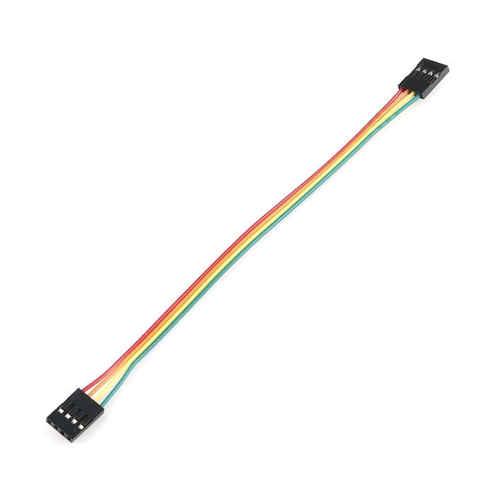 Jumper Wire - 0.1", 4-pin, 6"