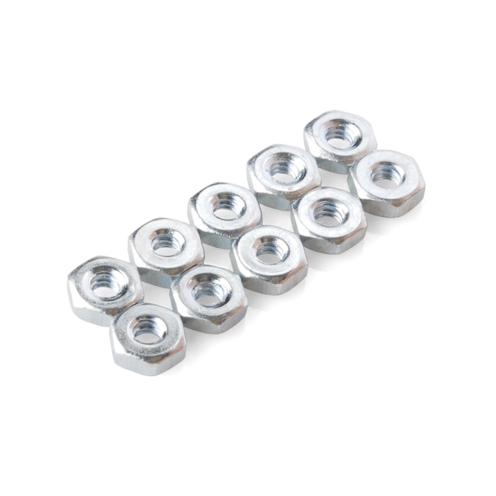 Nut - Metal (4-40, 10 pack)
