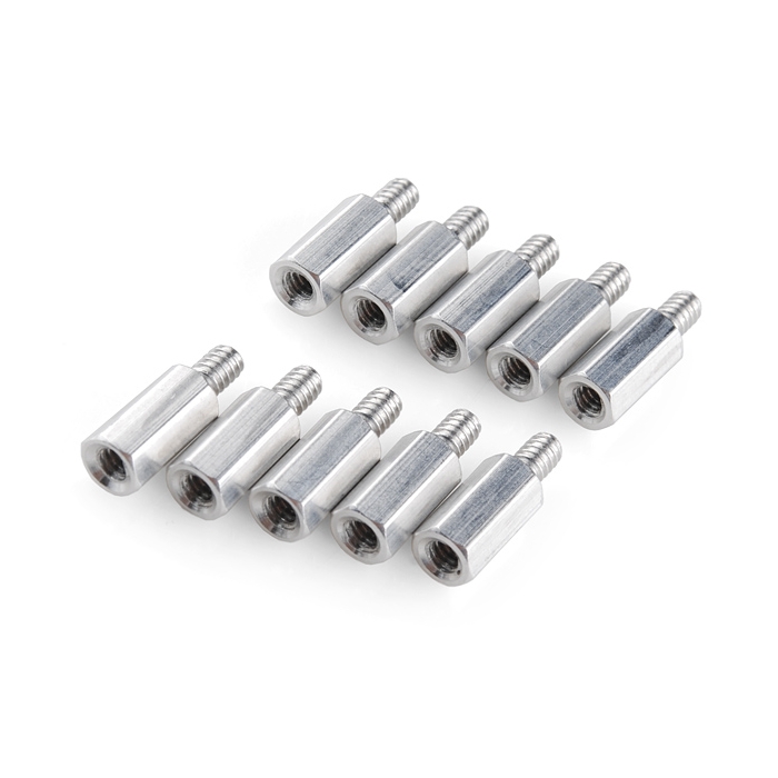 Standoff - Metal Hex (4-40; 3/8"; 10 pack)