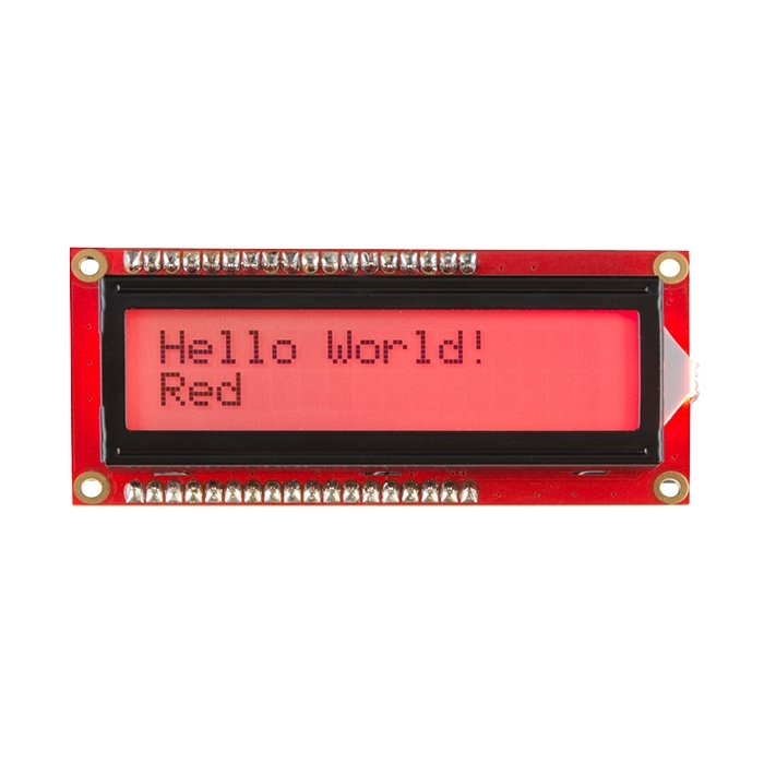 Basic 16x2 Character LCD - RGB Backlight 5V