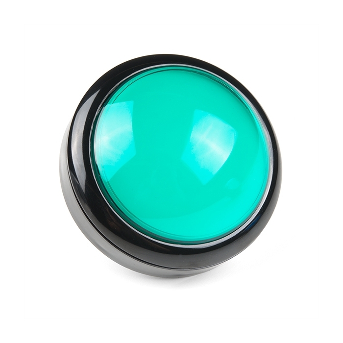 Big Dome Pushbutton - Green