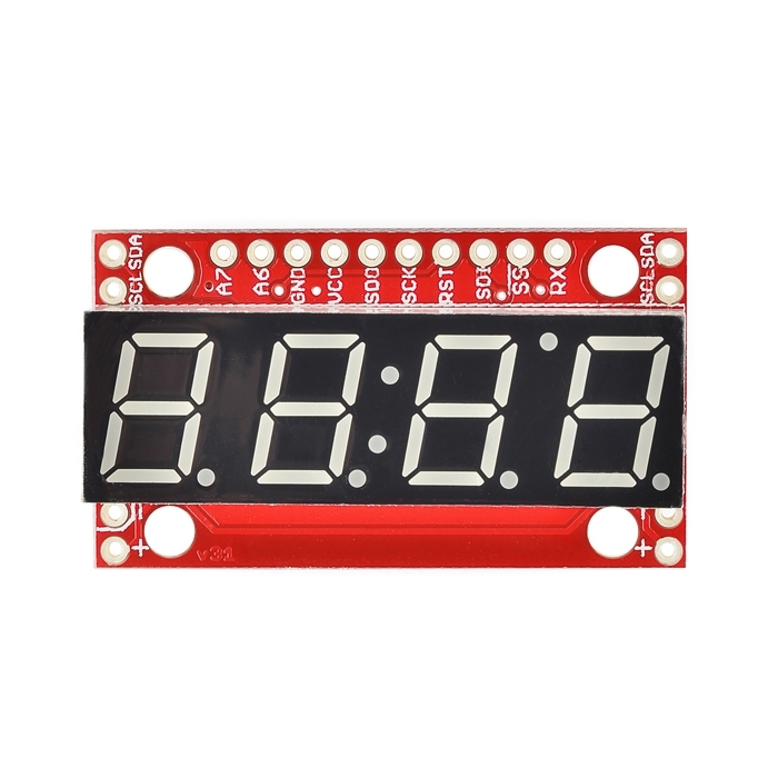 SparkFun 7-Segment Serial Display - Red
