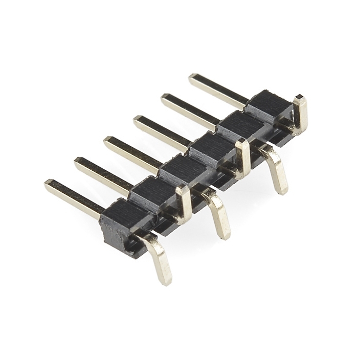 Header - 6-pin Male (SMD, 0.1")