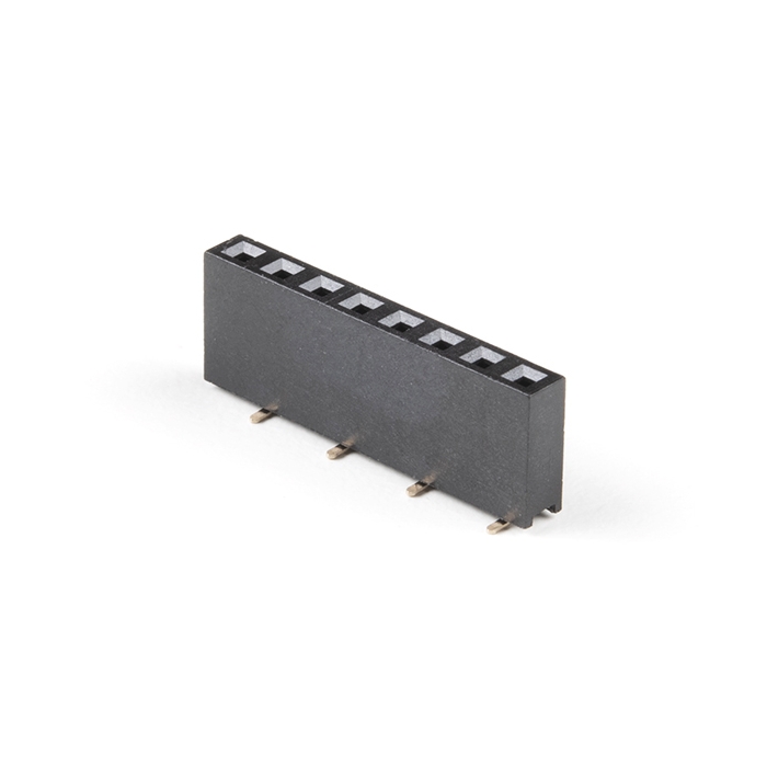 Header - 8-pin Female (SMD, 0.1")