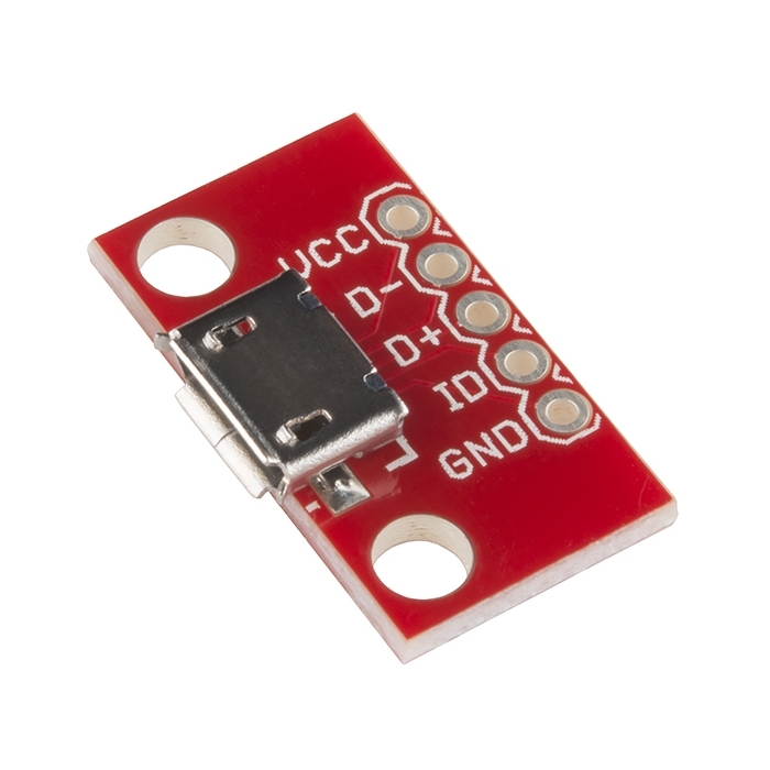 SparkFun microB USB Breakout