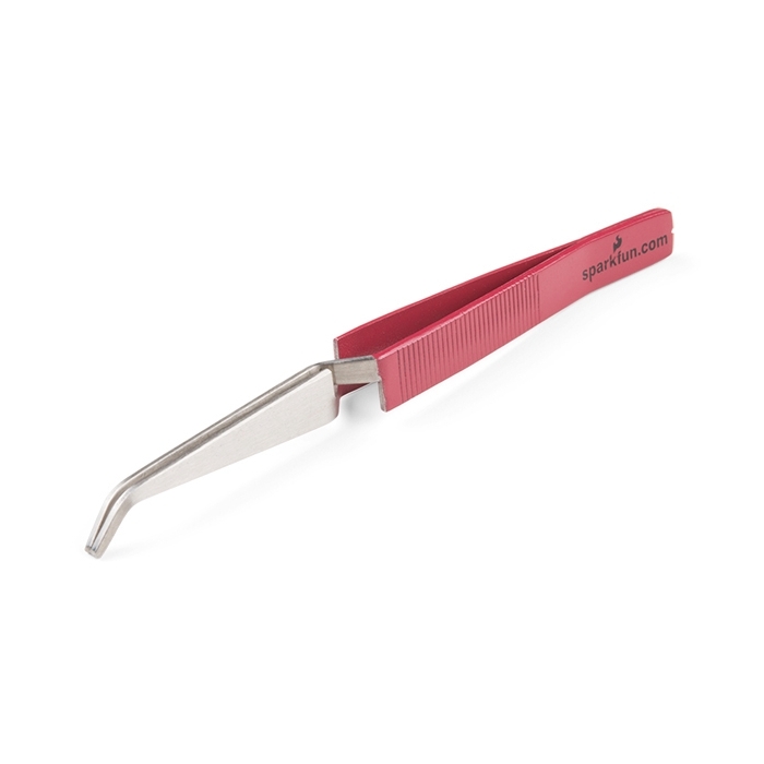 Tweezers - Curved (cross-lock, ESD Safe)