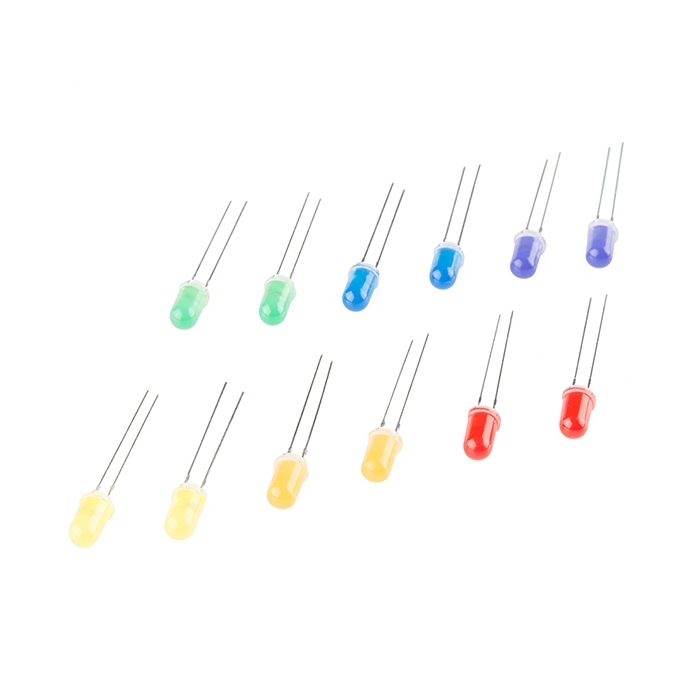 LED Rainbow Pack - 5mm PTH