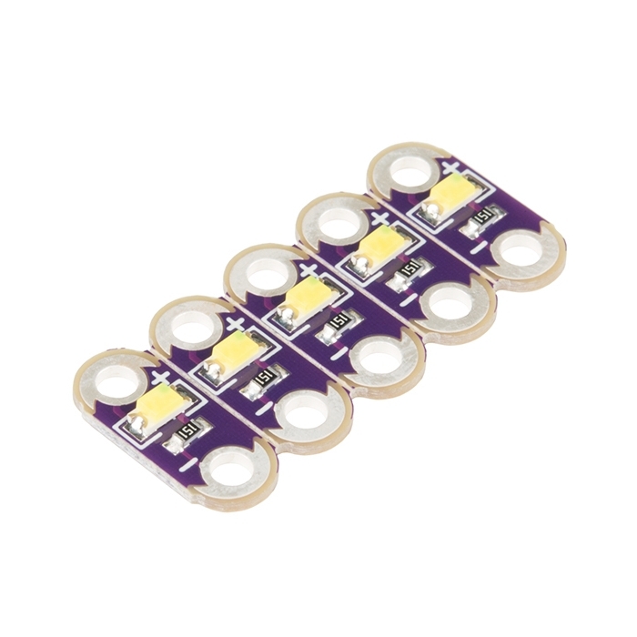 LilyPad LED White (5pcs)