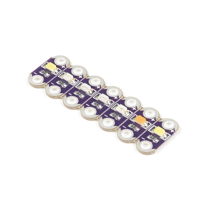 LilyPad Rainbow LED (6 Colors)