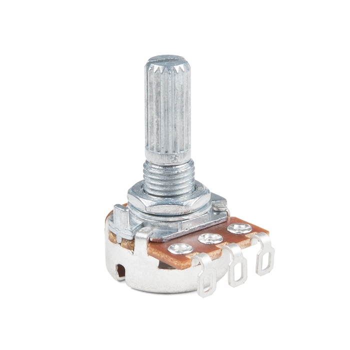 Rotary Potentiometer - 100k Ohm, Linear (Panel Mount)