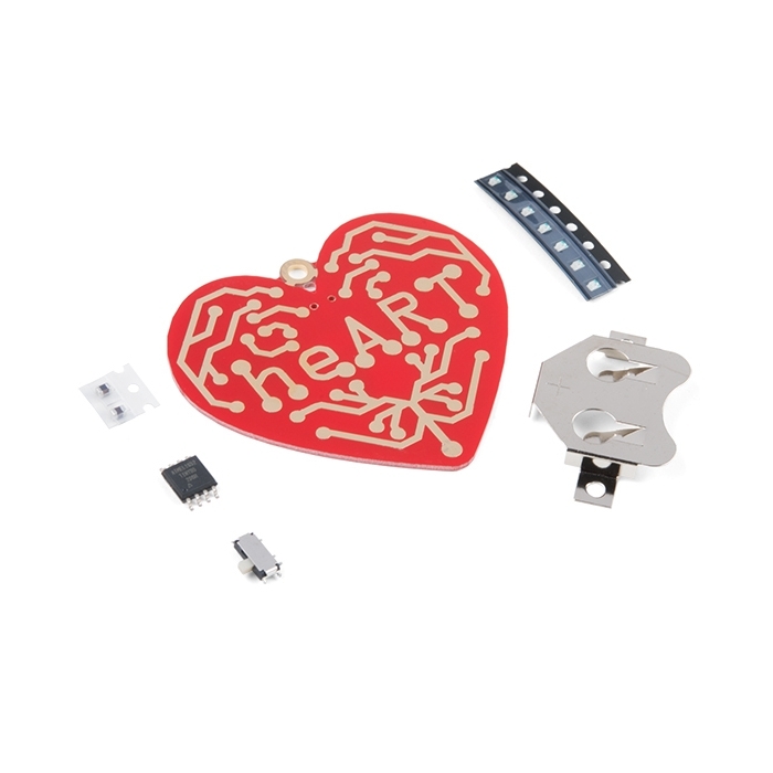 heART - Surface Mount Soldering Kit
