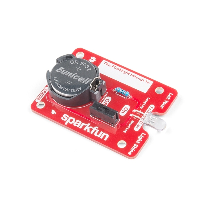 SparkFun Basic Flashlight Soldering Kit