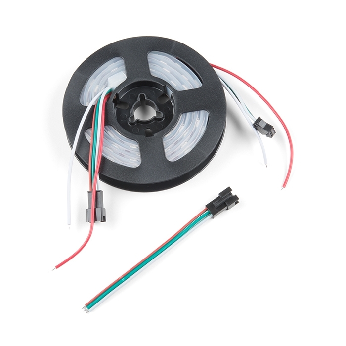 LED RGB Strip - Addressable, Sealed, 1m (APA104)