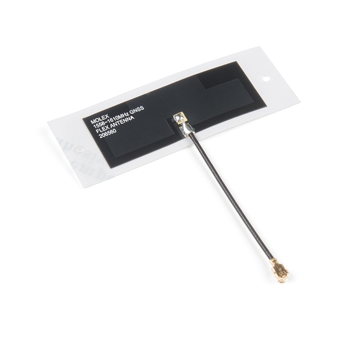 Molex Flexible GNSS Antenna - U.FL (Adhesive)