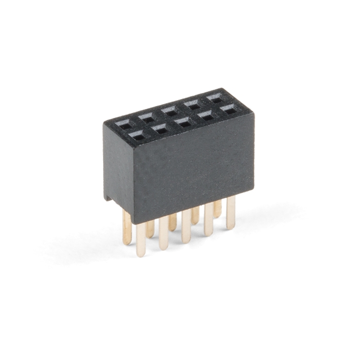 Header - 2x5 Pin (Female, 1.27mm)
