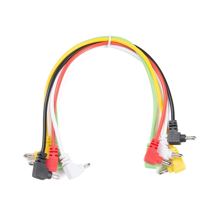 Banana to Banana Cable - Right Angle