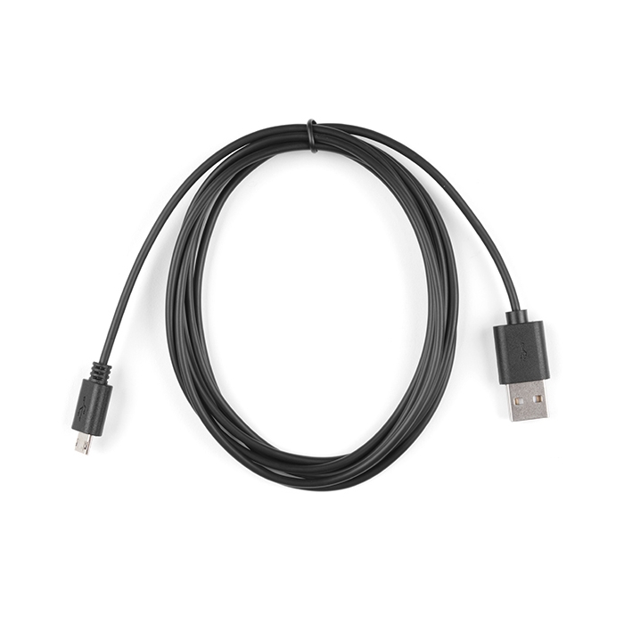 Reversible USB A to Reversible Micro-B Cable - 2m