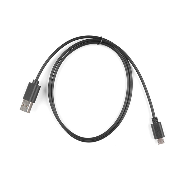 Reversible USB A to Reversible Micro-B Cable - 0.8m