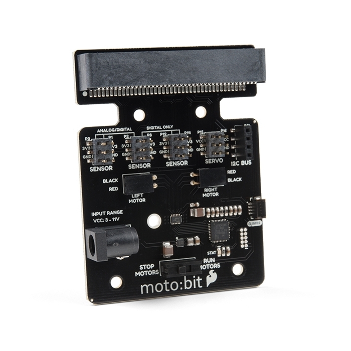 SparkFun moto:bit - micro:bit Carrier Board (Qwiic)
