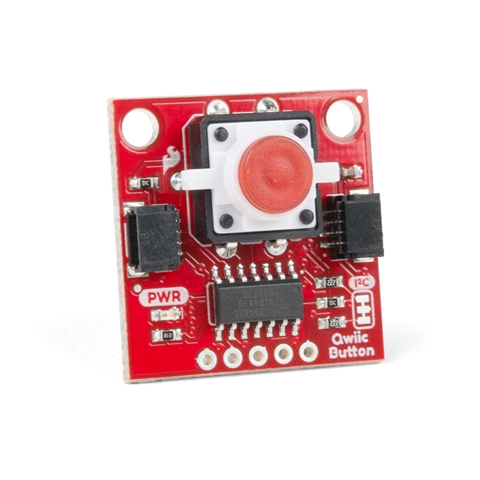 SparkFun Qwiic Button - Red LED