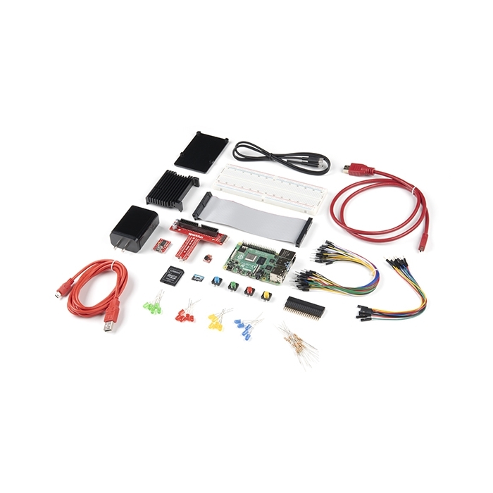 SparkFun Raspberry Pi 4 Hardware Starter Kit - 4GB