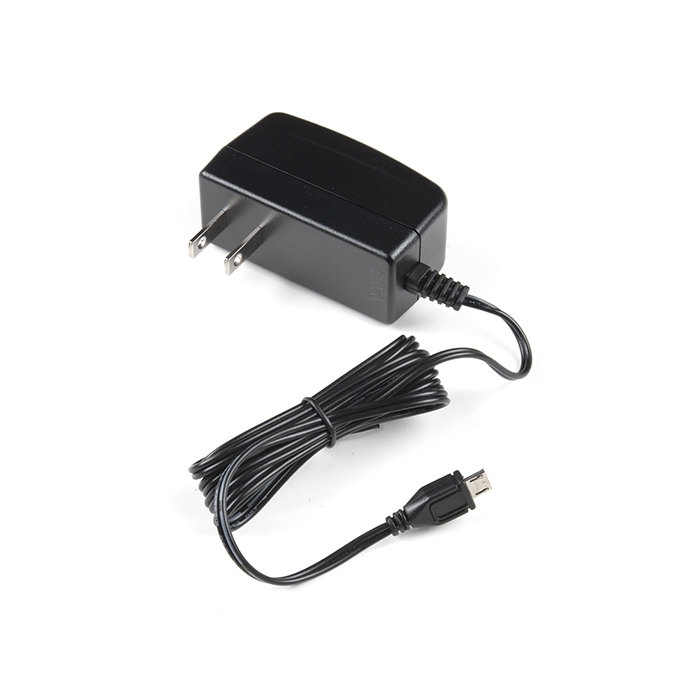 Wall Adapter Power Supply - 5V, 2A, 10W (USB Micro-B)
