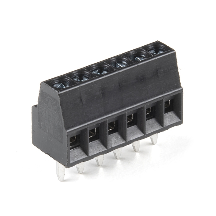Screw Terminals 2.54mm Pitch (6-Pin)